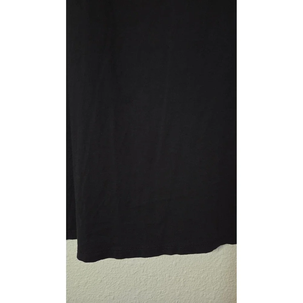 Quince Black Cotton Modal Tee Shirt‎ Women's XL Quiet Luxury Minimalist
